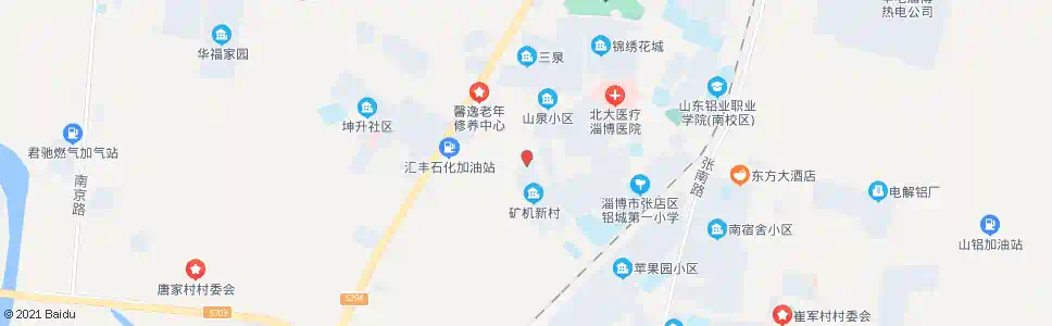 淄博丙变电_公交站地图_淄博公交_妙搜公交查询2024