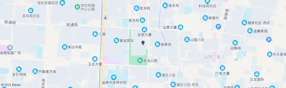 淄博市府三宿舍_公交站地图_淄博公交_妙搜公交查询2024