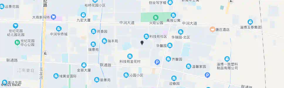 淄博翡翠园_公交站地图_淄博公交_妙搜公交查询2024