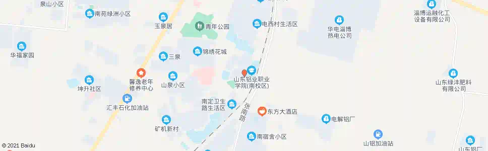 淄博生活路路口_公交站地图_淄博公交_妙搜公交查询2024