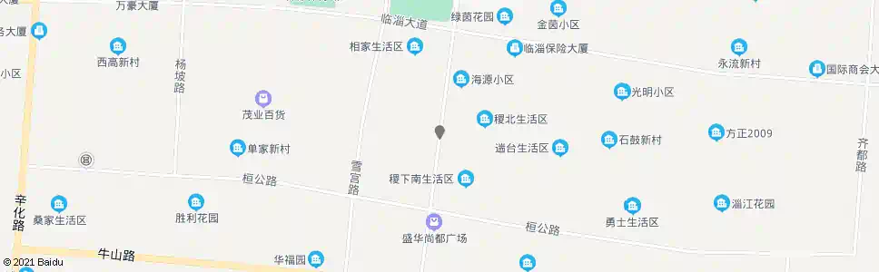 淄博临淄中心医院_公交站地图_淄博公交_妙搜公交查询2024