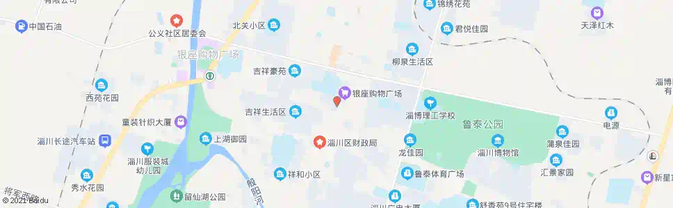 淄博东苑小区_公交站地图_淄博公交_妙搜公交查询2024