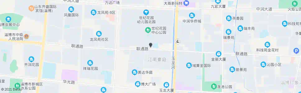 淄博世纪花园南门_公交站地图_淄博公交_妙搜公交查询2024