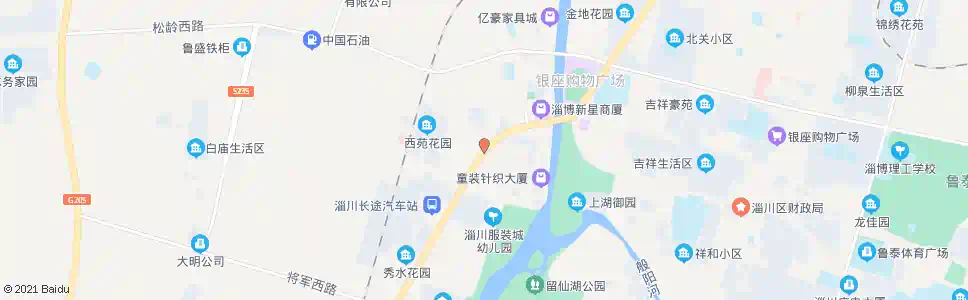 淄博通乾广场_公交站地图_淄博公交_妙搜公交查询2024