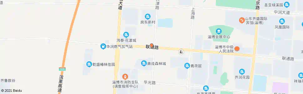 淄博房镇东_公交站地图_淄博公交_妙搜公交查询2024