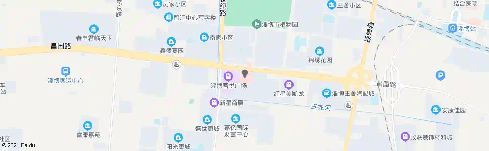 淄博昌国医院_公交站地图_淄博公交_妙搜公交查询2024