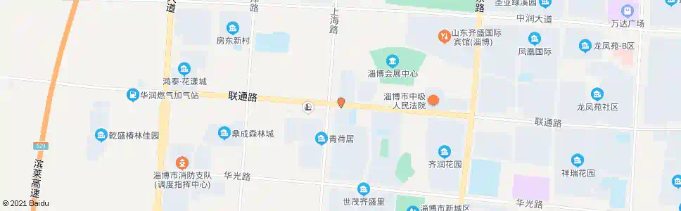 淄博汇宜工具公司_公交站地图_淄博公交_妙搜公交查询2024