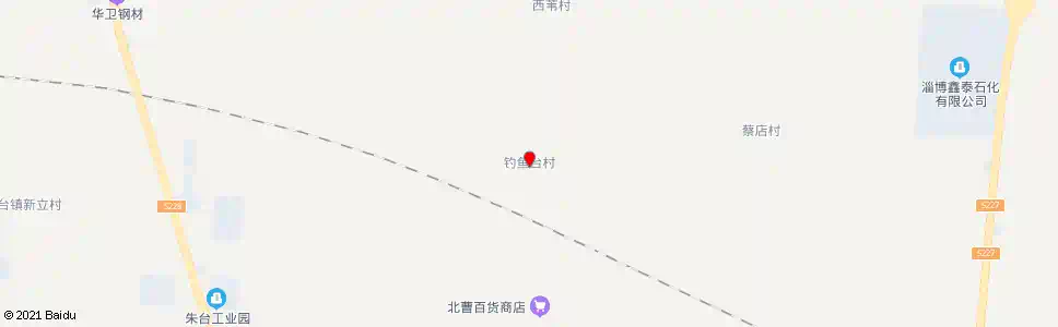 淄博钓鱼台_公交站地图_淄博公交_妙搜公交查询2024