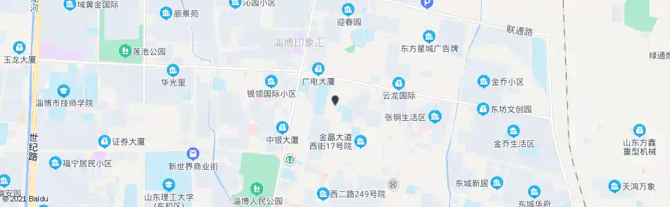 淄博职教培训中心_公交站地图_淄博公交_妙搜公交查询2024