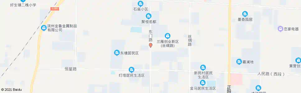 淄博兰雁创业新区_公交站地图_淄博公交_妙搜公交查询2024