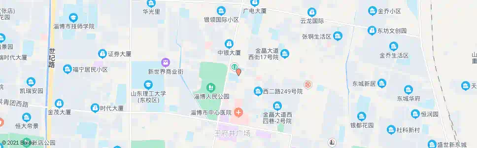 淄博园林科研所_公交站地图_淄博公交_妙搜公交查询2024