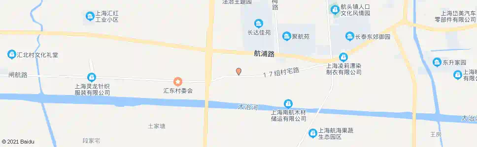 上海汇东村_公交站地图_上海公交_妙搜公交查询2024