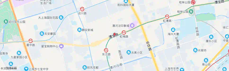 上海莲花路漕宝路_公交站地图_上海公交_妙搜公交查询2024