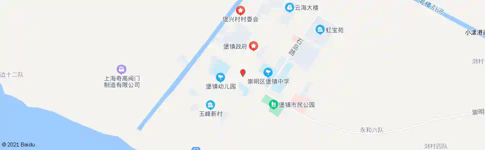 上海堡镇中路向阳路_公交站地图_上海公交_妙搜公交查询2024