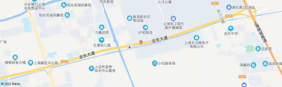 上海龙东大道东胜路_公交站地图_上海公交_妙搜公交查询2024