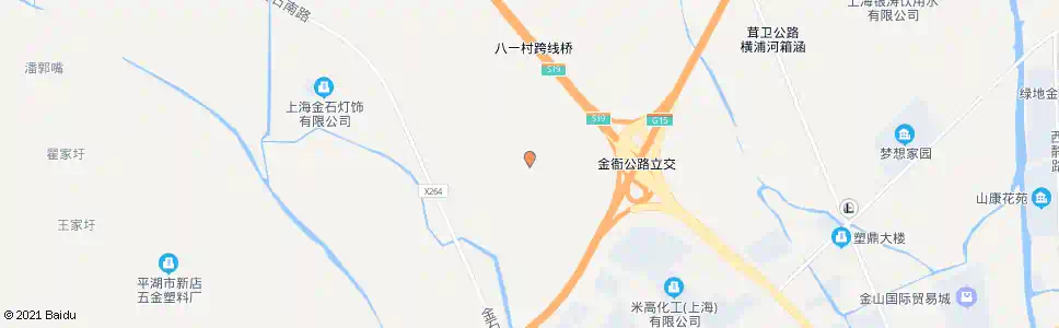 上海查梅西路钱卫路_公交站地图_上海公交_妙搜公交查询2024