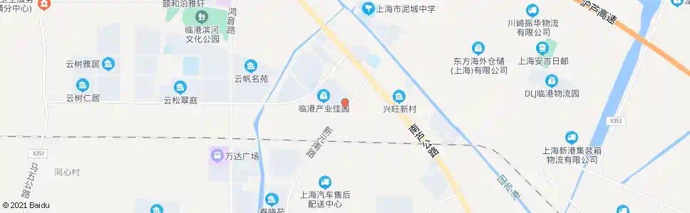 上海新元南路彭平路_公交站地图_上海公交_妙搜公交查询2024