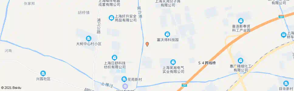 上海科工路寺胡路_公交站地图_上海公交_妙搜公交查询2024