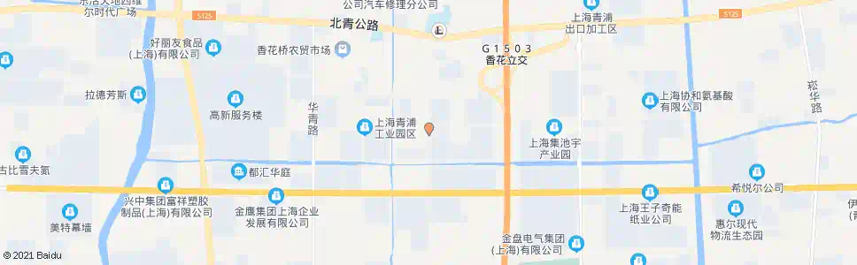 上海北青公路新水路_公交站地图_上海公交_妙搜公交查询2024