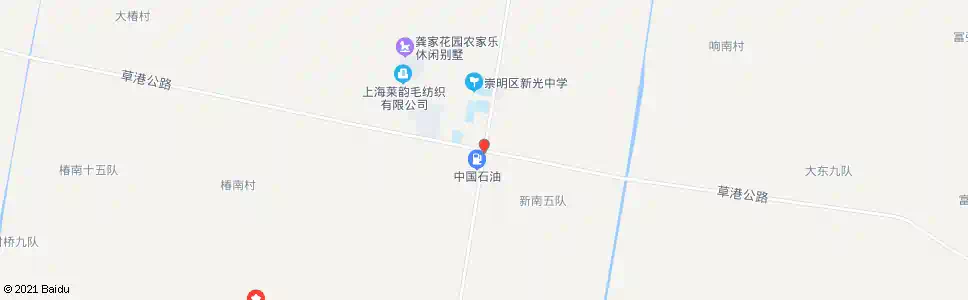 上海草港公路前竖公路_公交站地图_上海公交_妙搜公交查询2024