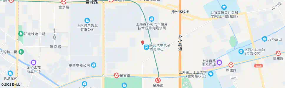 上海金穗路秦桥路_公交站地图_上海公交_妙搜公交查询2024