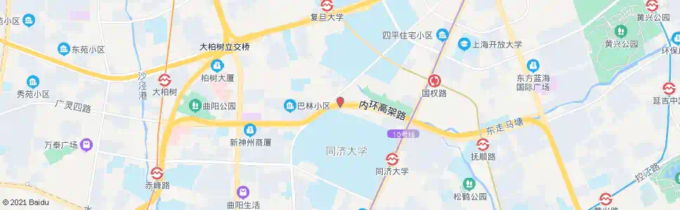 上海中山北二路密云路_公交站地图_上海公交_妙搜公交查询2024