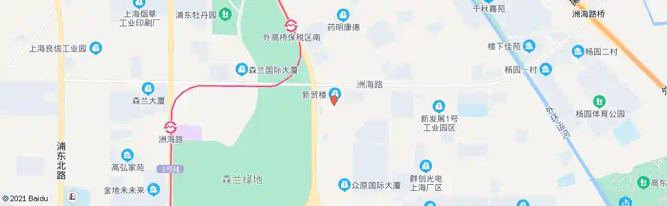 上海台中南路加枫路_公交站地图_上海公交_妙搜公交查询2024