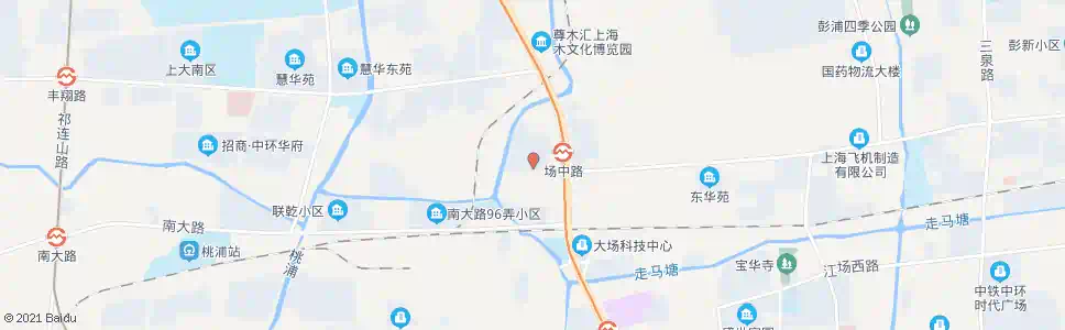 上海场联路乾溪路_公交站地图_上海公交_妙搜公交查询2024