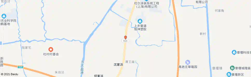 上海外青松公路杜村_公交站地图_上海公交_妙搜公交查询2024