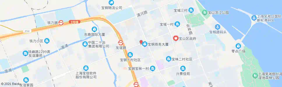 上海友谊路牡丹江路_公交站地图_上海公交_妙搜公交查询2024