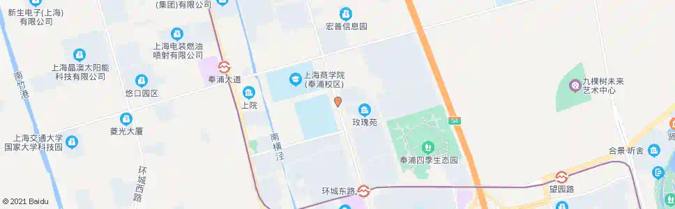 上海奉浦新村_公交站地图_上海公交_妙搜公交查询2024