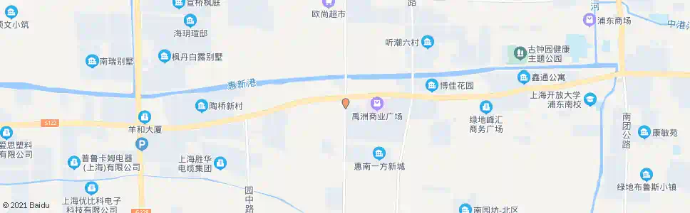 上海大川公路沪南公路_公交站地图_上海公交_妙搜公交查询2024