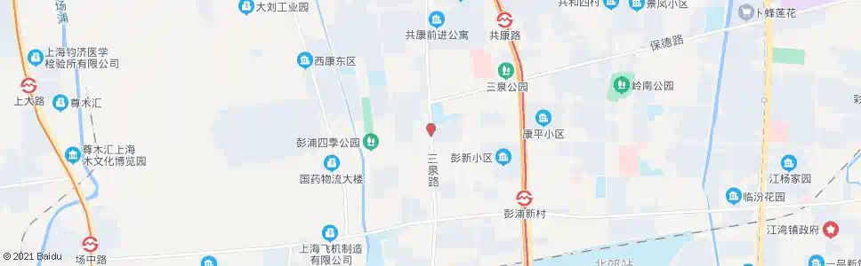 上海三泉路临汾路_公交站地图_上海公交_妙搜公交查询2024