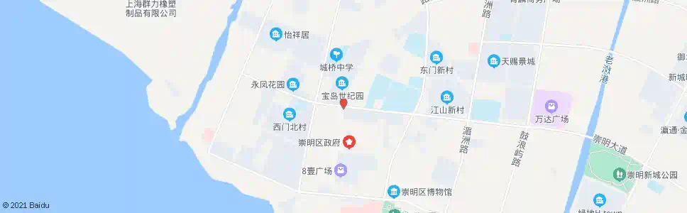 上海北门路八一路_公交站地图_上海公交_妙搜公交查询2024