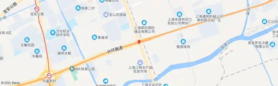 上海泰和路江杨北路_公交站地图_上海公交_妙搜公交查询2024