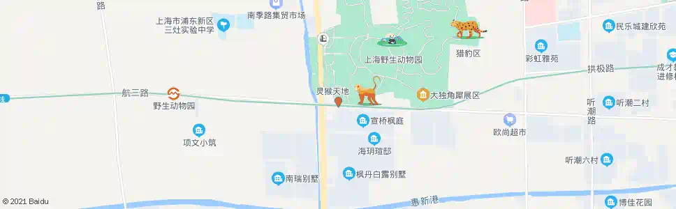 上海人民西路南六公路(项大)_公交站地图_上海公交_妙搜公交查询2024