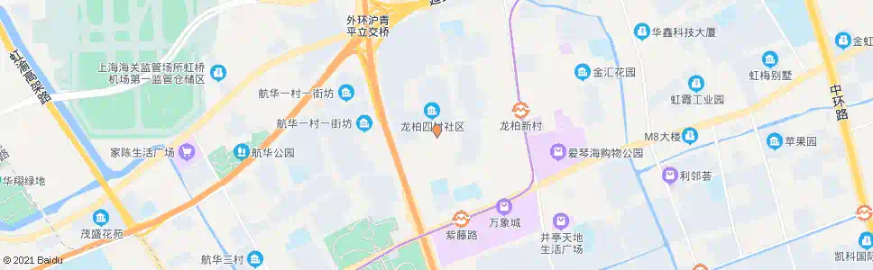 上海青杉路紫藤路_公交站地图_上海公交_妙搜公交查询2024