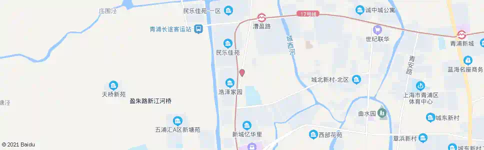 上海漕盈路青赵公路_公交站地图_上海公交_妙搜公交查询2024