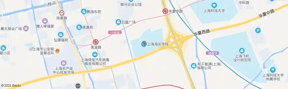 上海海关学院_公交站地图_上海公交_妙搜公交查询2024