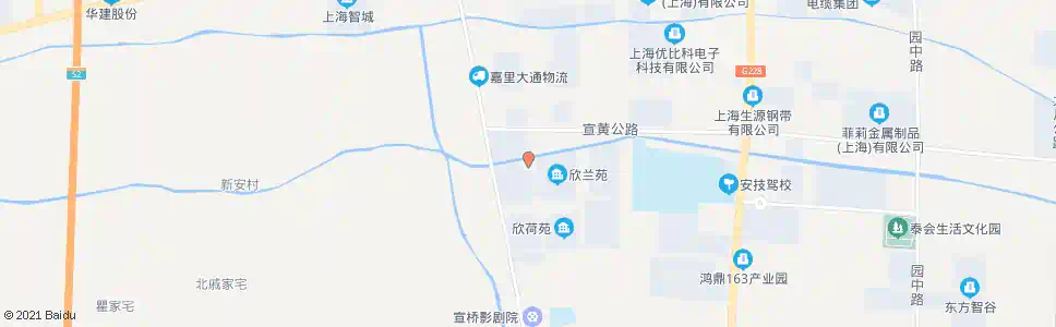 上海宣桥中心幼儿园_公交站地图_上海公交_妙搜公交查询2024