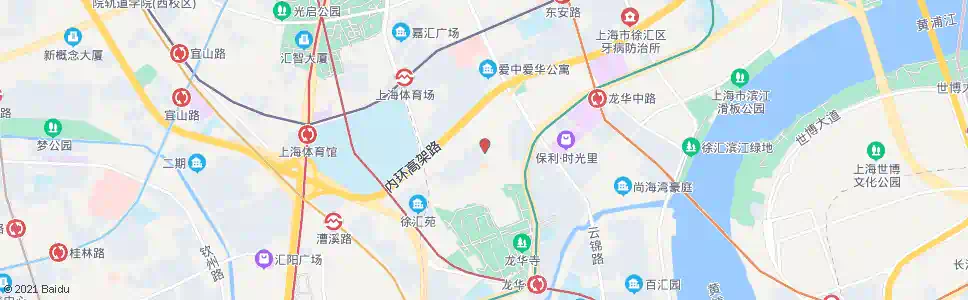 上海双峰路华容路_公交站地图_上海公交_妙搜公交查询2024