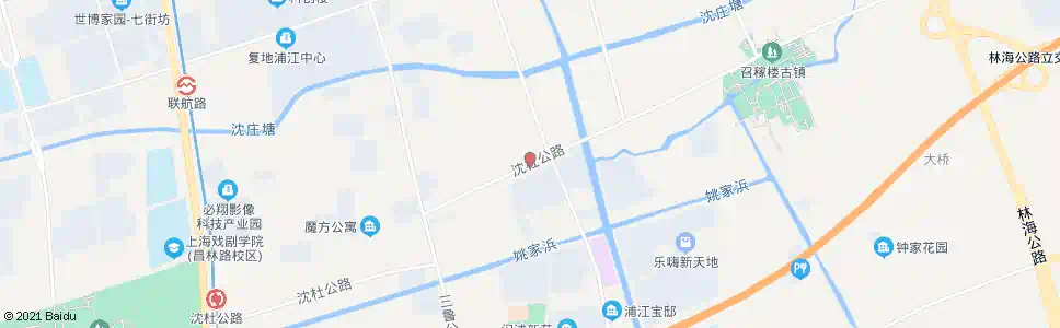 上海沈杜公路召楼路_公交站地图_上海公交_妙搜公交查询2024