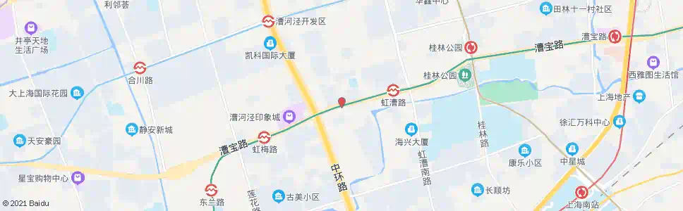 上海桂平路漕宝路_公交站地图_上海公交_妙搜公交查询2024