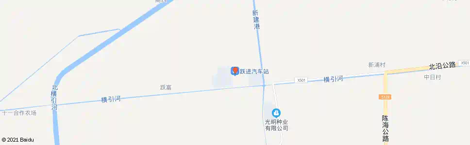 上海跃进农场_公交站地图_上海公交_妙搜公交查询2024