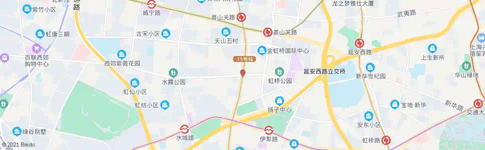 上海古北路仙霞路_公交站地图_上海公交_妙搜公交查询2024