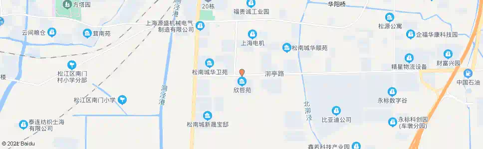 上海泖亭路荣福路_公交站地图_上海公交_妙搜公交查询2024