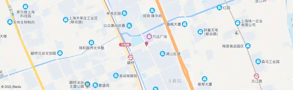 上海都市路颛兴路_公交站地图_上海公交_妙搜公交查询2024