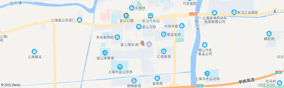 上海东风南路金龙新街_公交站地图_上海公交_妙搜公交查询2024