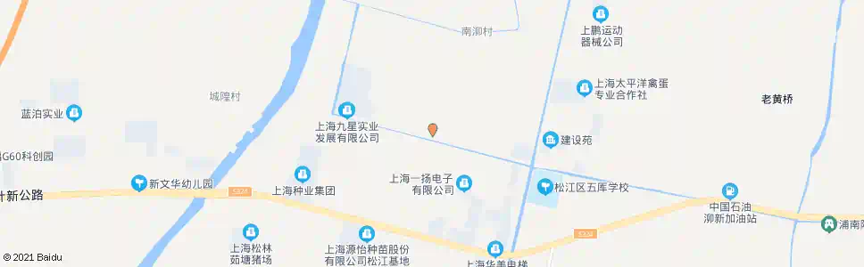 上海西兴公路叶新支路_公交站地图_上海公交_妙搜公交查询2024