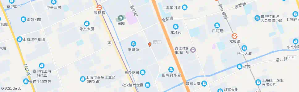 上海好世樱缘(都市路丰顺路)_公交站地图_上海公交_妙搜公交查询2024